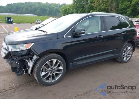 2018 Ford Edge Titanium z USA, uszkodzony, nr VIN 2FMPK4K87JBB50119